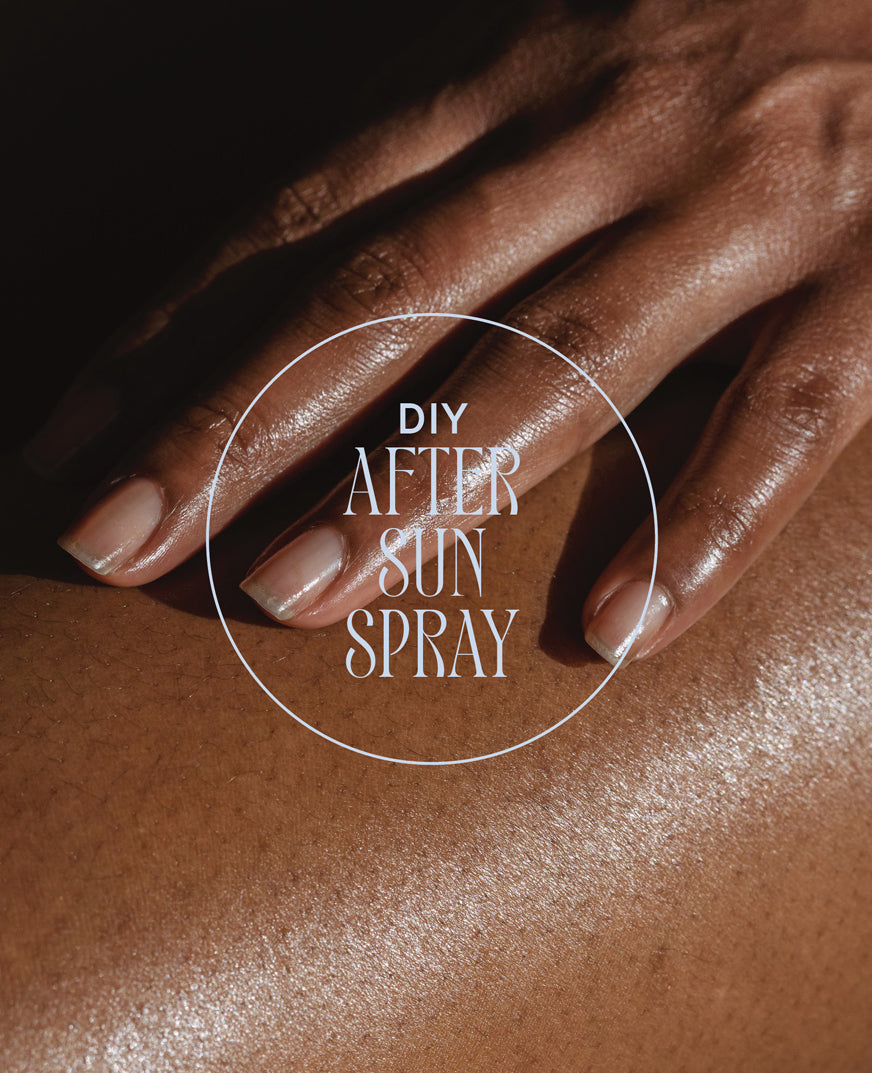 DIY After Sun Spray - Homemade Chemical-Free Beauty Products