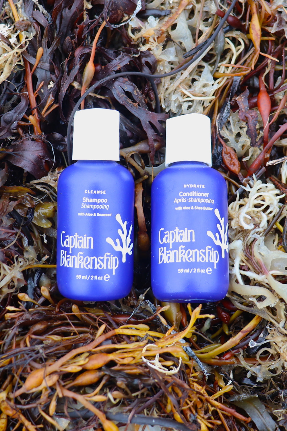 Travel Size Trial Size Captain Blankenship Shampoo and Conditioner