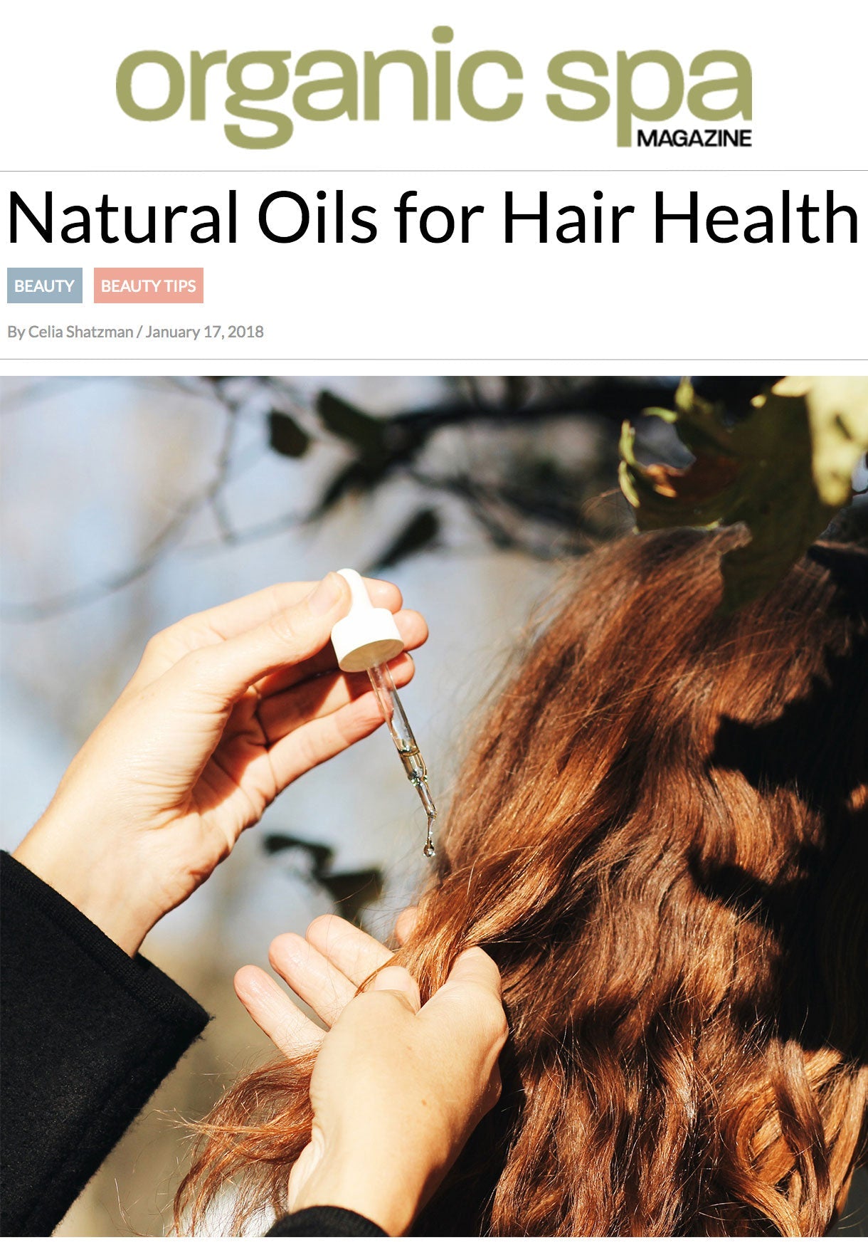 Natural Oils for Hair Health - Captain Blankenship